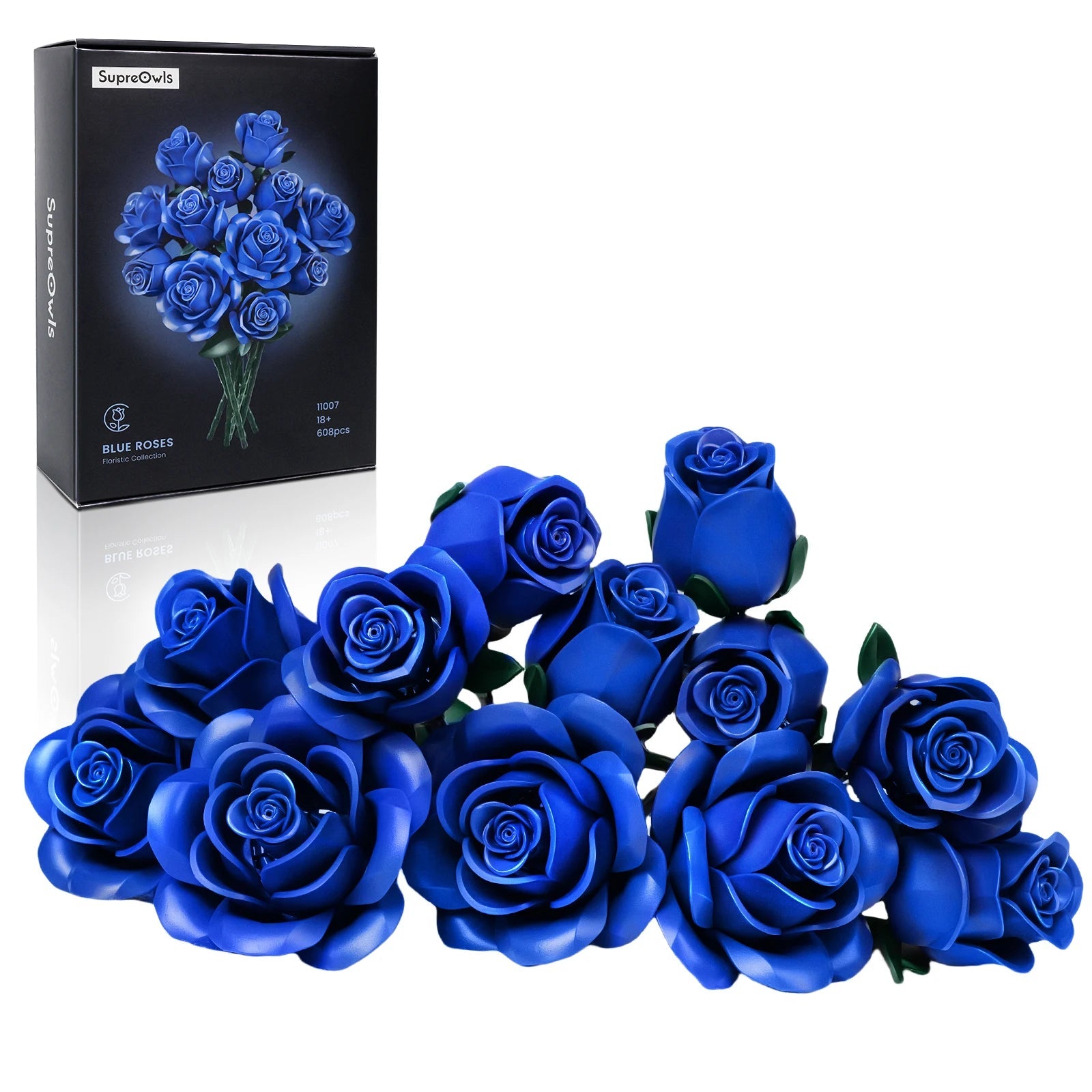 Floral Bricks Building Set - Perfect Gift for Adults! - silverfoxgoods